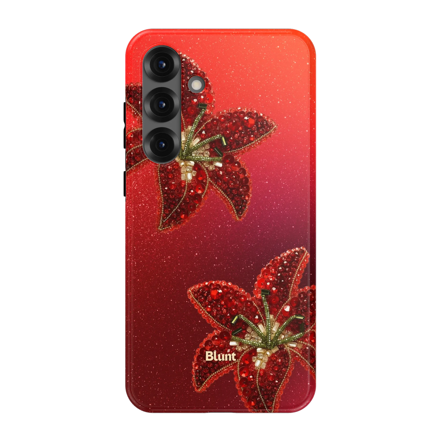 Scarlet Petals Samsung Case