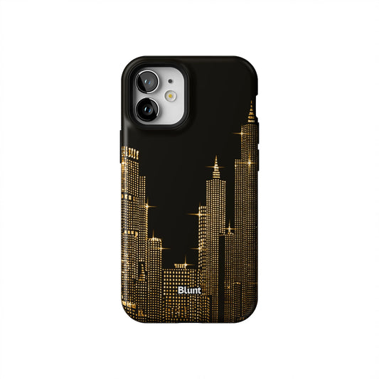 Gold-NYC--SKYELINE-iphone-case-iPhone 12 Mini-1
