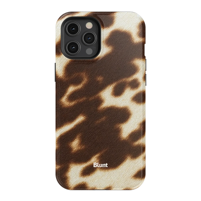 Rustic Cowhide iPhone Case
