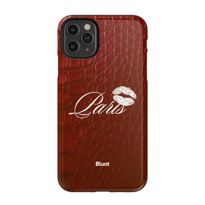 French Kiss iPhone Case