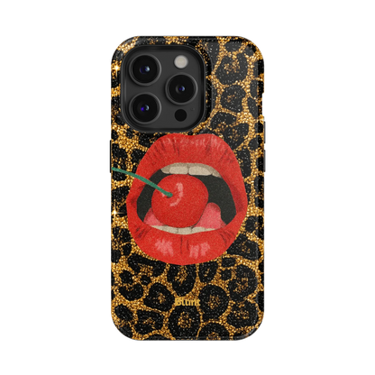 Cherry Lips iPhone Case
