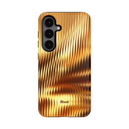 Golden Ripple Samsung Case