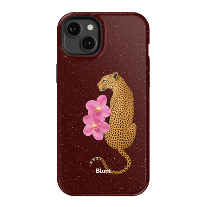 Burgundy Cleo iPhone Case