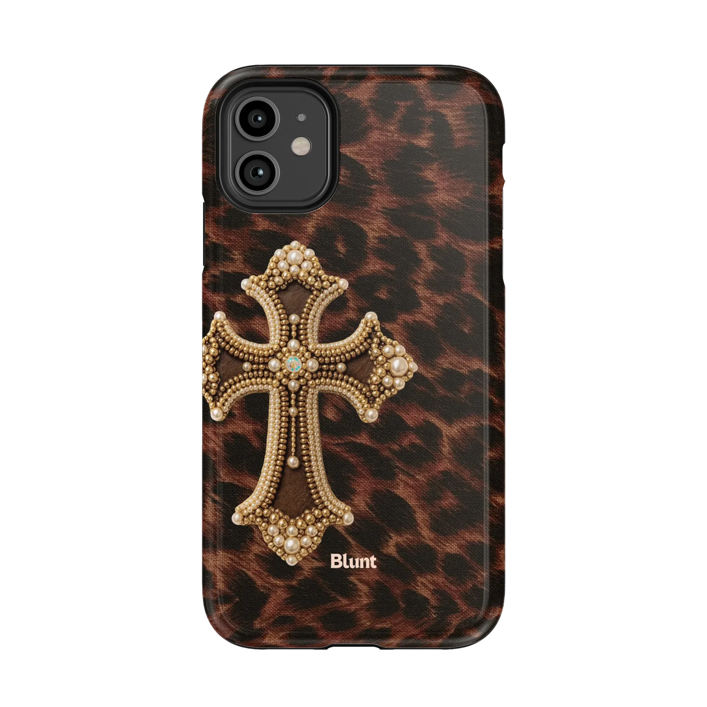Bedazzled Cross iPhone Case