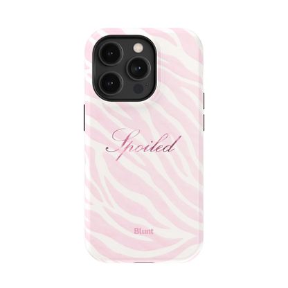 Spoiled Pink Zebra iPhone Case