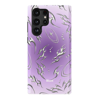 Purple Cyber Samsung Case