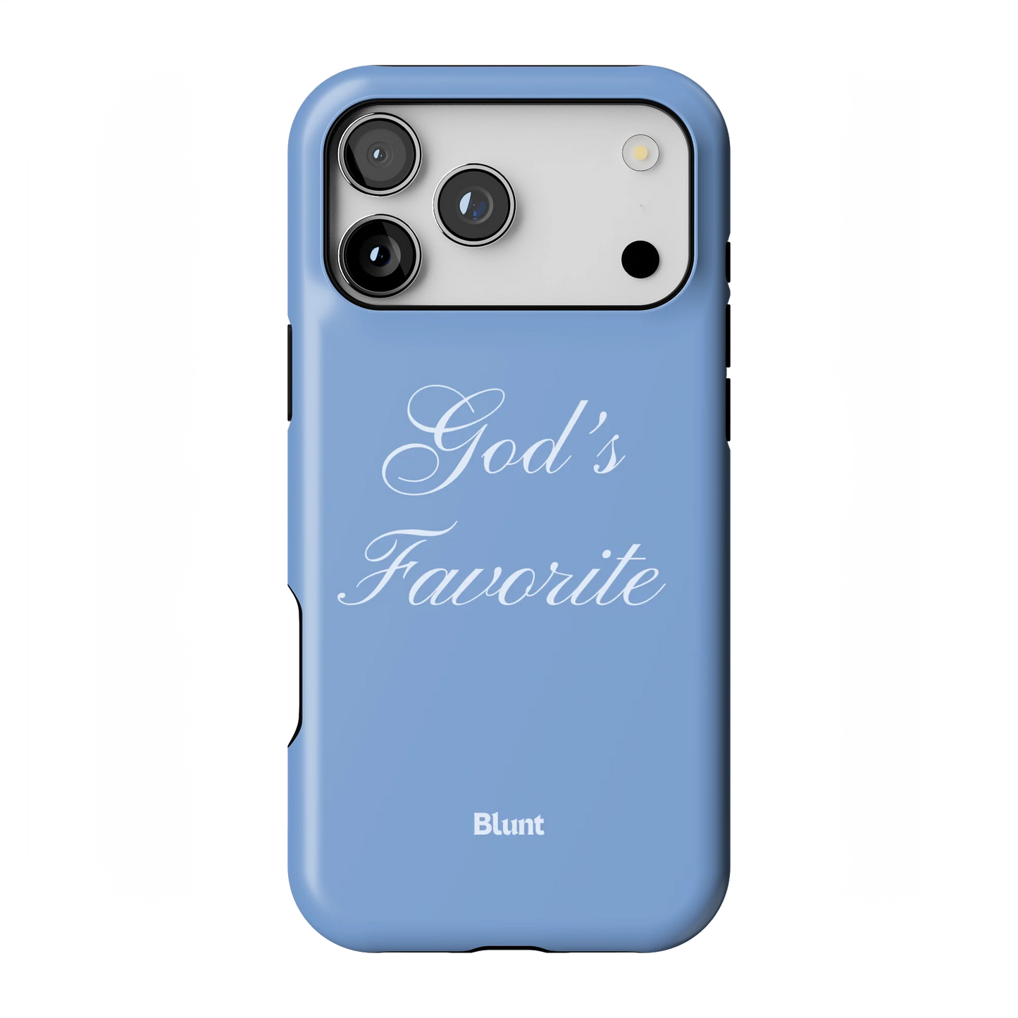 Gods Favorite Blue iPhone Case