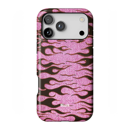 Fuchsia Heat iPhone Case