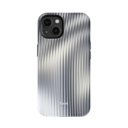 Silver Pulse iPhone Case
