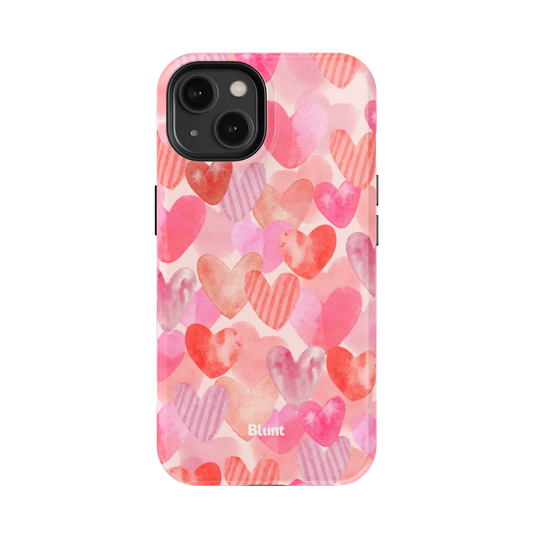 Candy Hearts iPhone Case