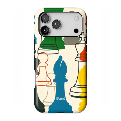 Checkmate Lines iPhone Case