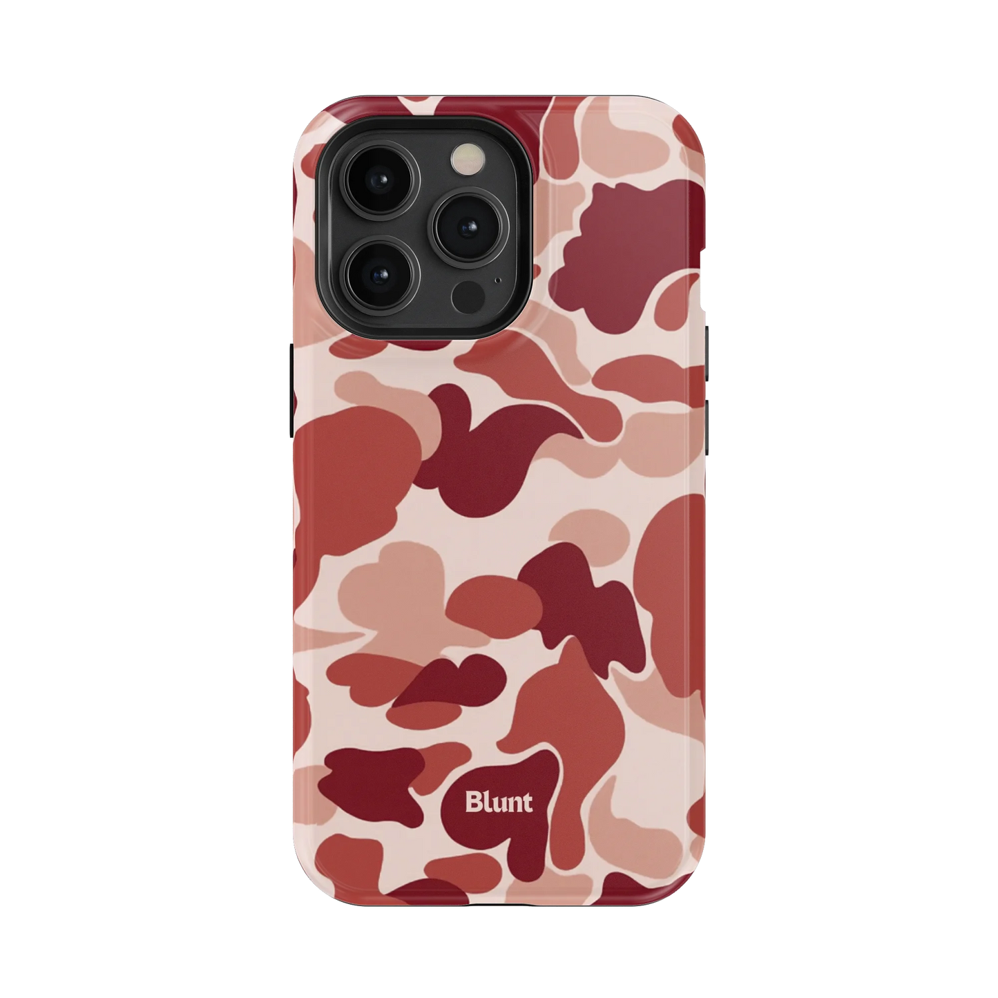 Reddish Camo iPhone Case
