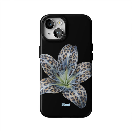 Blue-Leopard-Bloom-iphone-case-iPhone 14-1