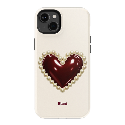 Maroon Muse iPhone Case