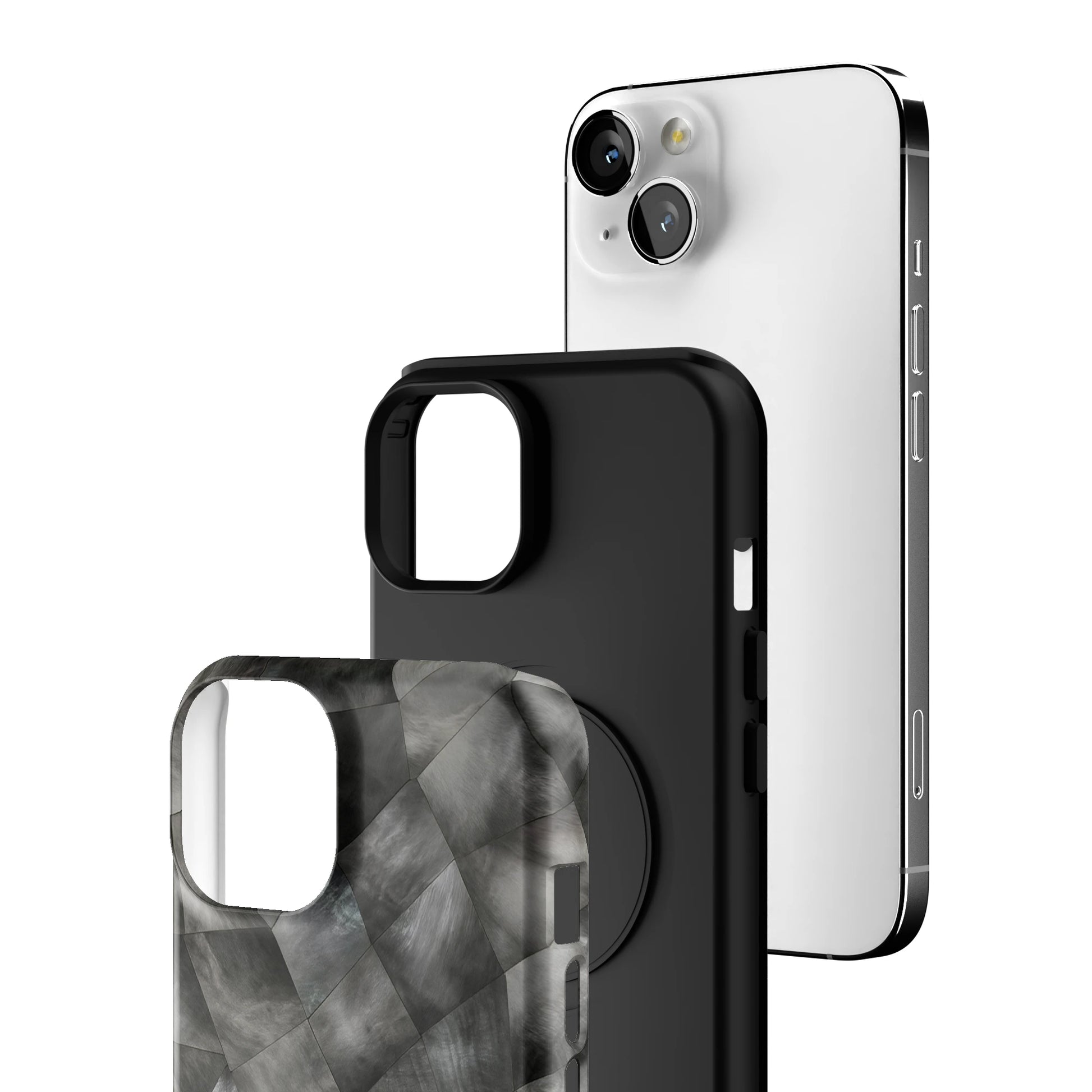 Smoke Quilt iPhone Case gallery - Iphone_13_Iphone_3