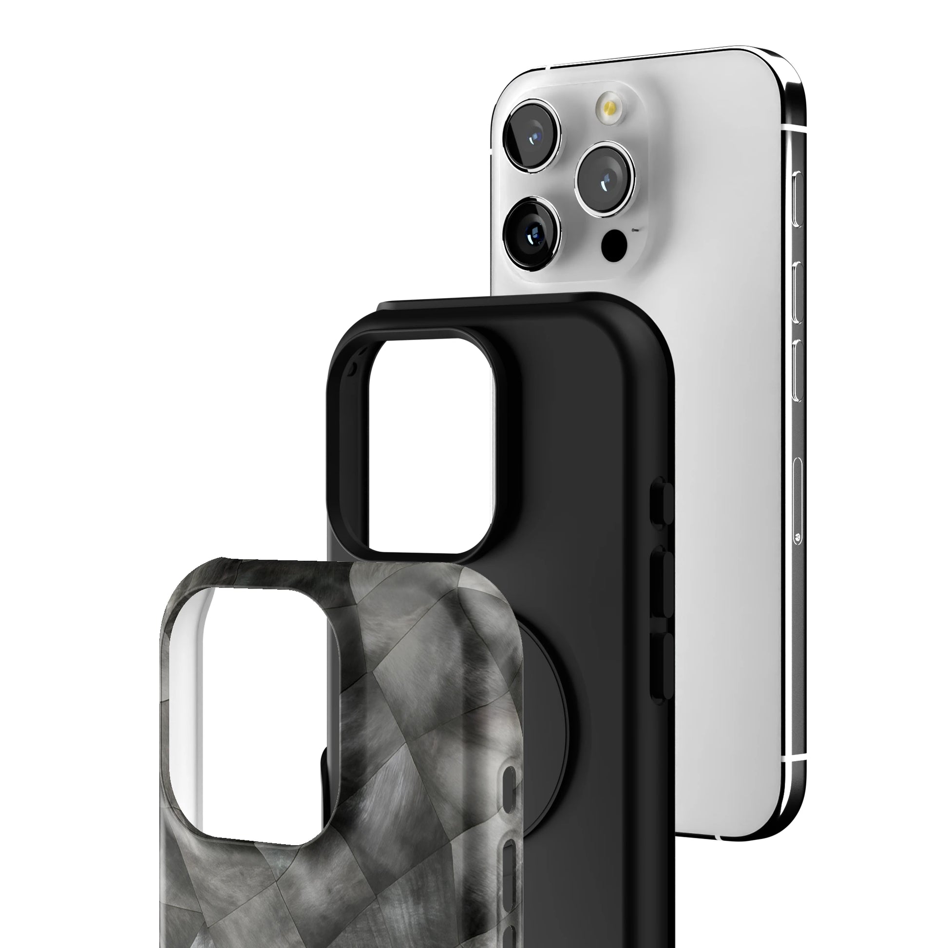 Smoke Quilt iPhone Case gallery - Iphone_16_Pro_3
