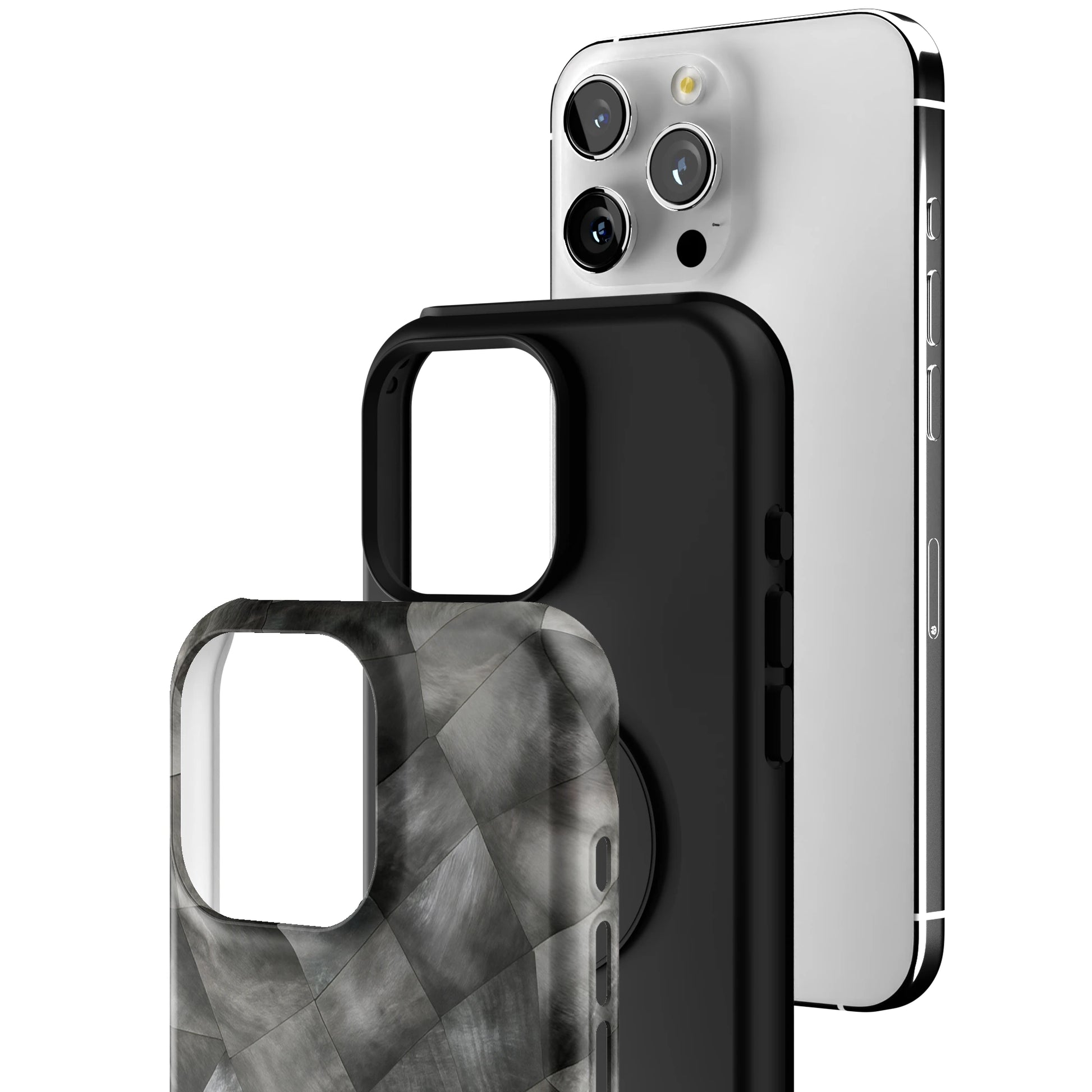 Smoke Quilt iPhone Case gallery - Iphone_16_Pro_Max_3