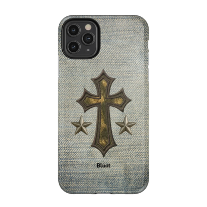 Denim Faith iPhone Case