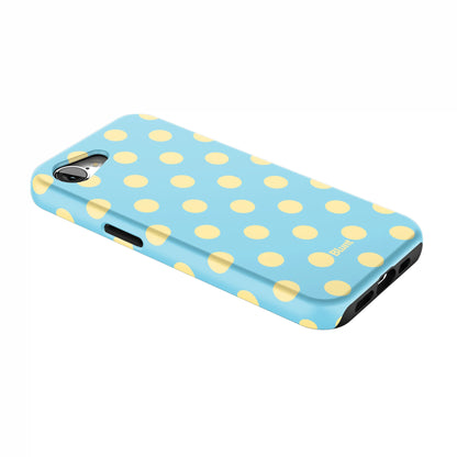 Blue-Butter-Polka-iphone-case-iPhone 17 E-2