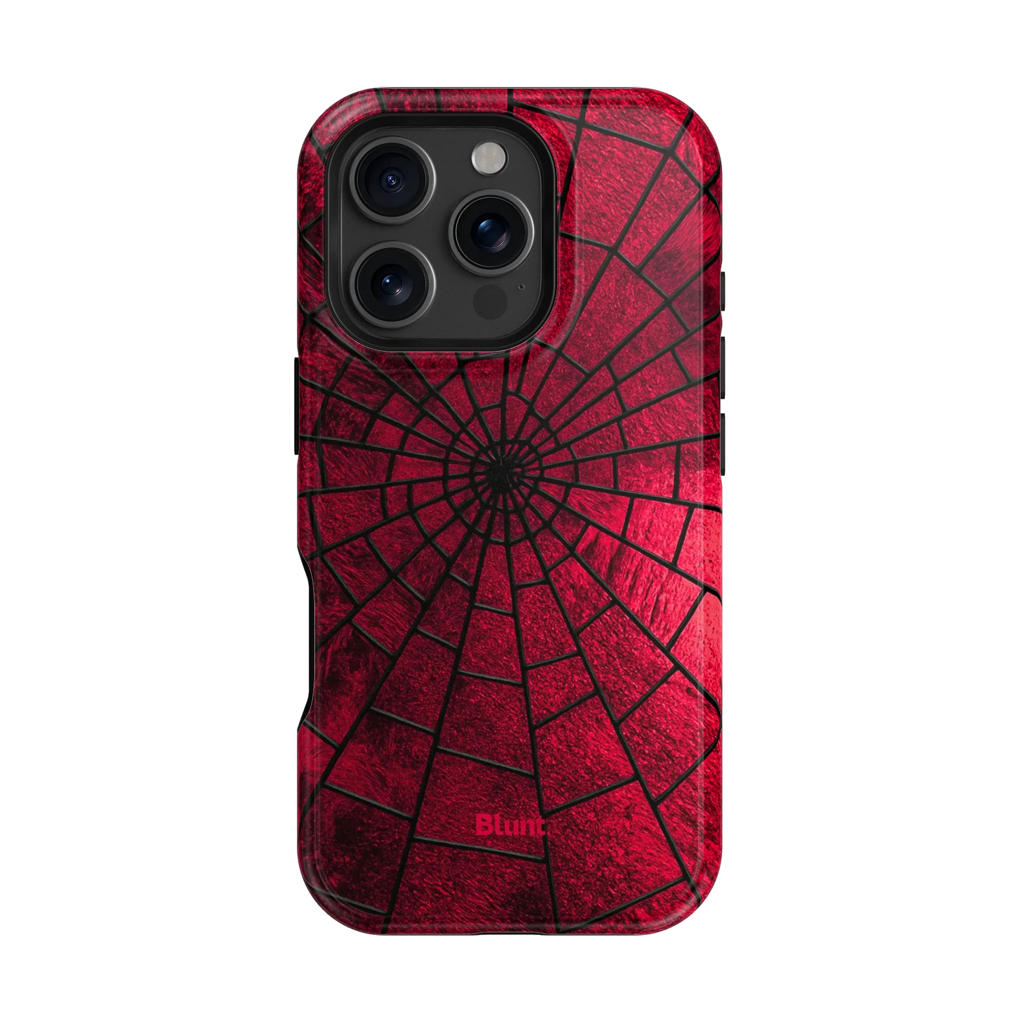 Crimson Web iPhone Case
