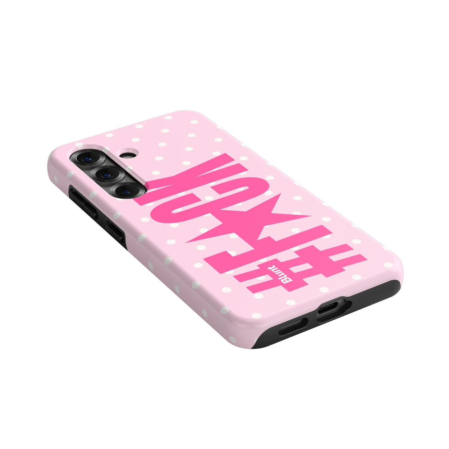 Pink Polka Riot Samsung Case