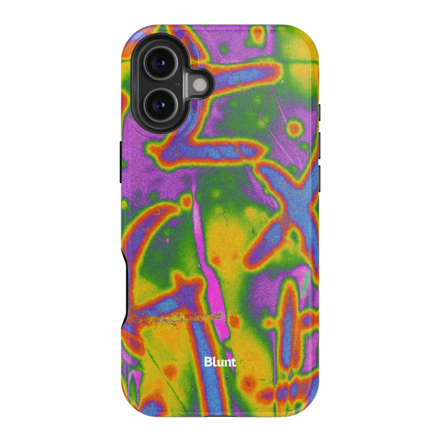 Neon Terrain iPhone Case