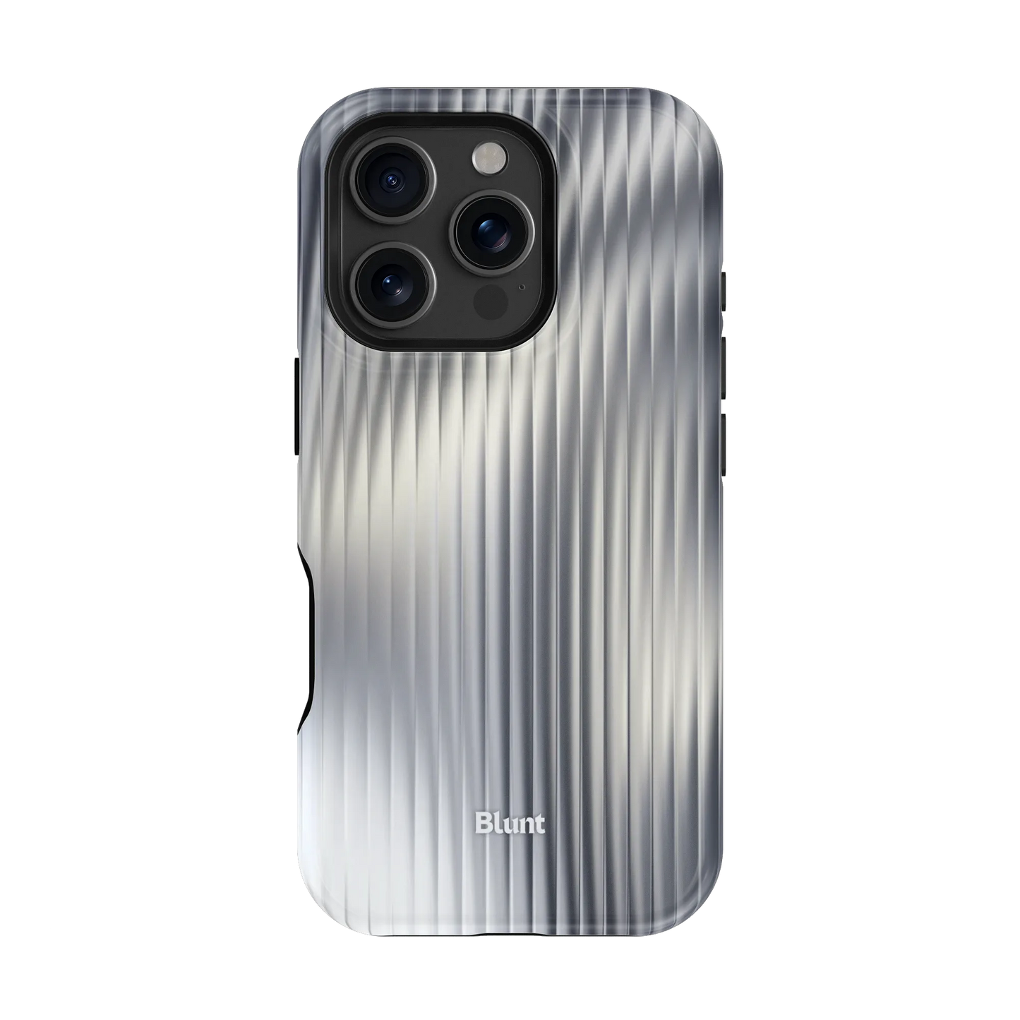 Silver Pulse iPhone Case