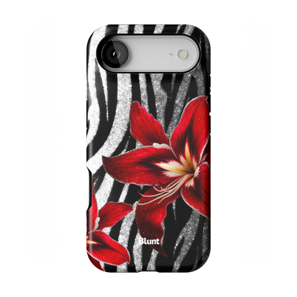 Zebra Rouge iPhone Case