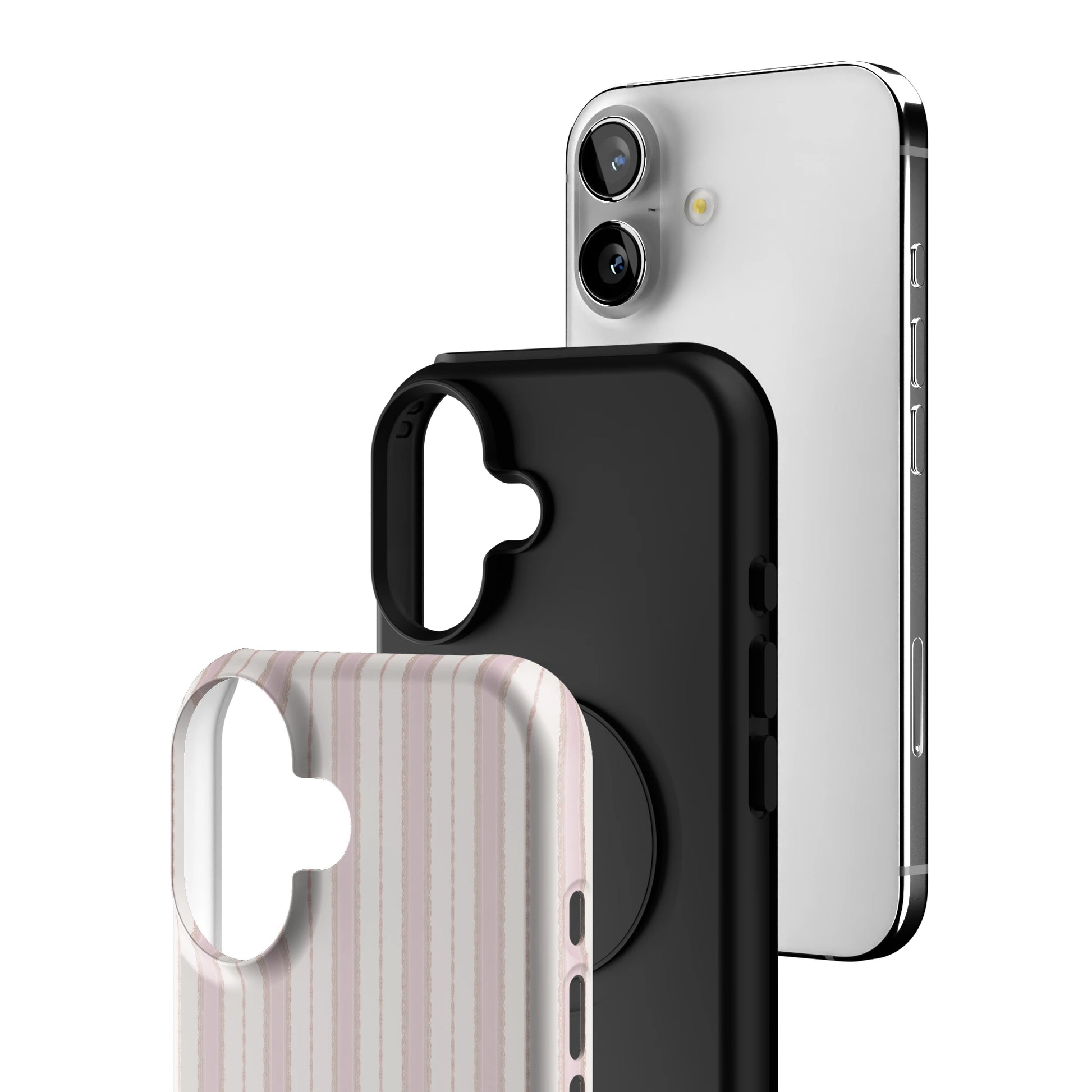 Softline Pink iPhone Case gallery - Iphone_16_Iphone_3