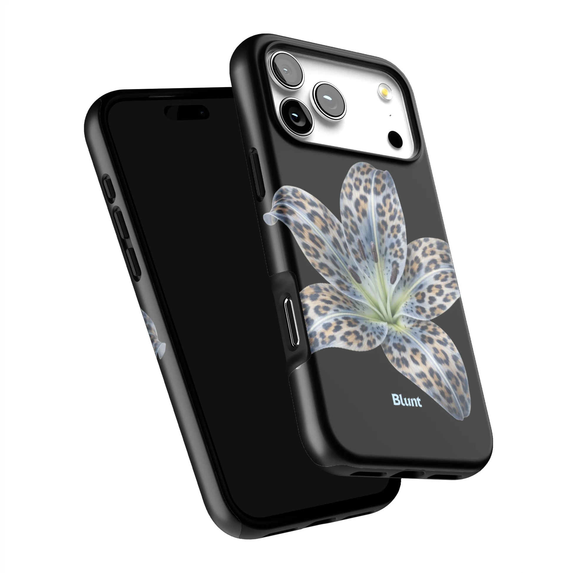 Blue-Leopard-Bloom-iphone-case-iPhone 17 Pro Max-5
