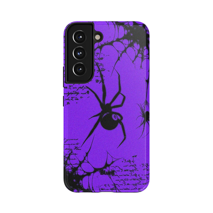 Violet Script Samsung Case