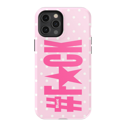 Pink Polka Riot iPhone Case