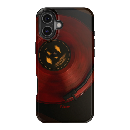 Crimson Echo iPhone Case