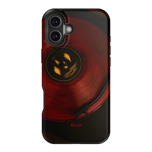 Crimson Echo iPhone Case