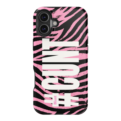 CXNT Pink Zebra iPhone Case