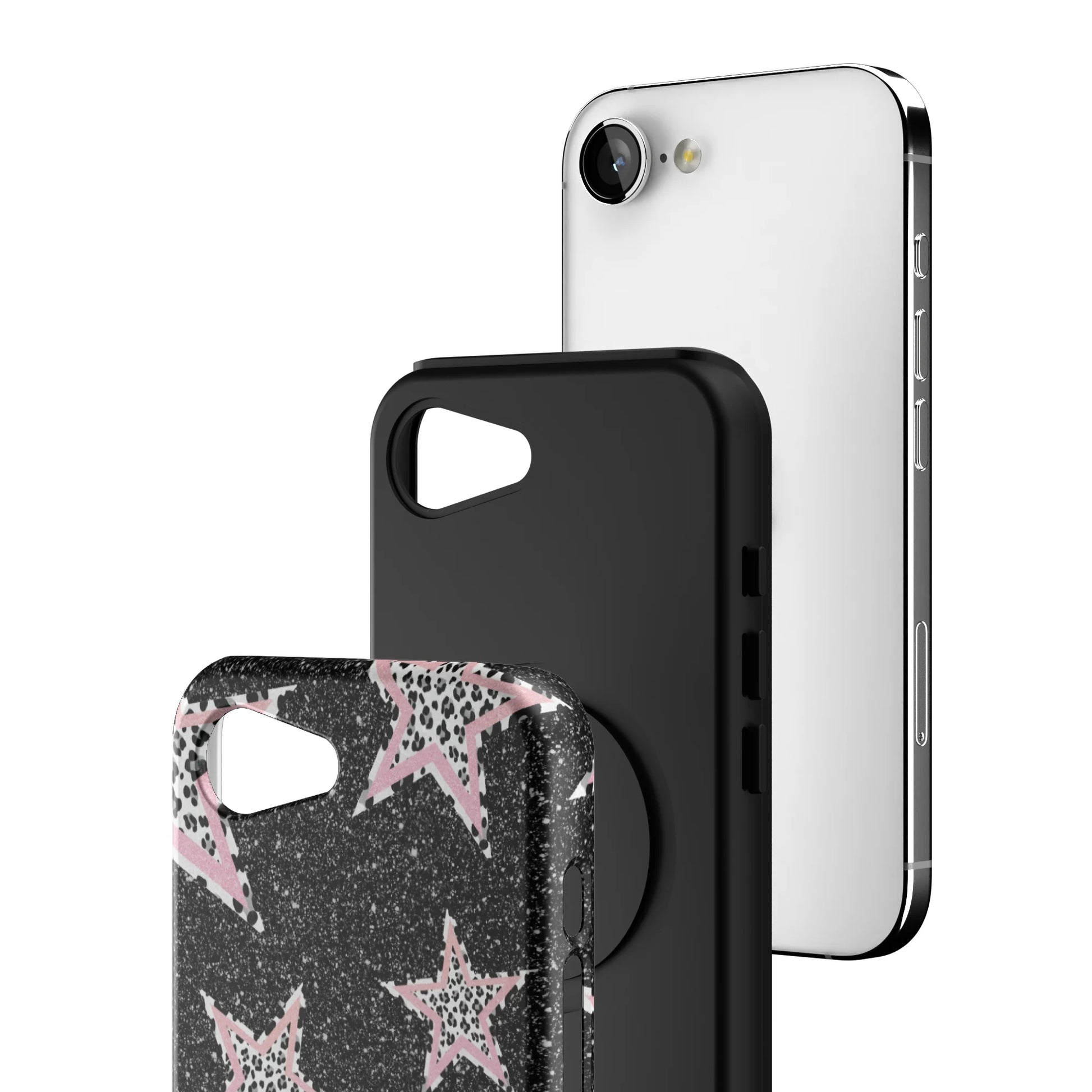 Pink-Zebra-Stars-iphone-case-iPhone 17 E-3