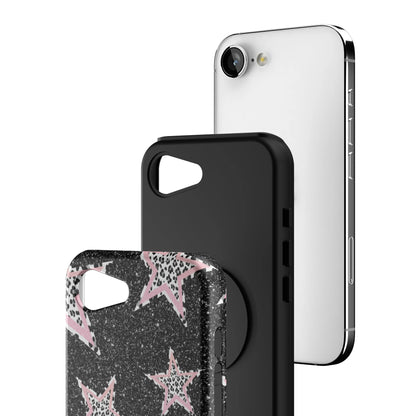 Pink-Zebra-Stars-iphone-case-iPhone 17 E-3
