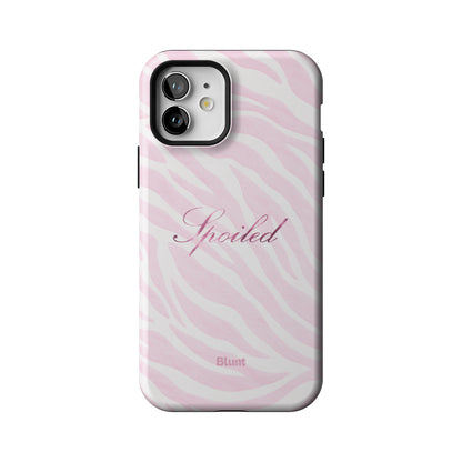 Spoiled Pink Zebra iPhone Case gallery - Iphone_12_Iphone_1