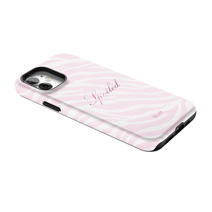 Spoiled Pink Zebra iPhone Case gallery - Iphone_12_Iphone_2