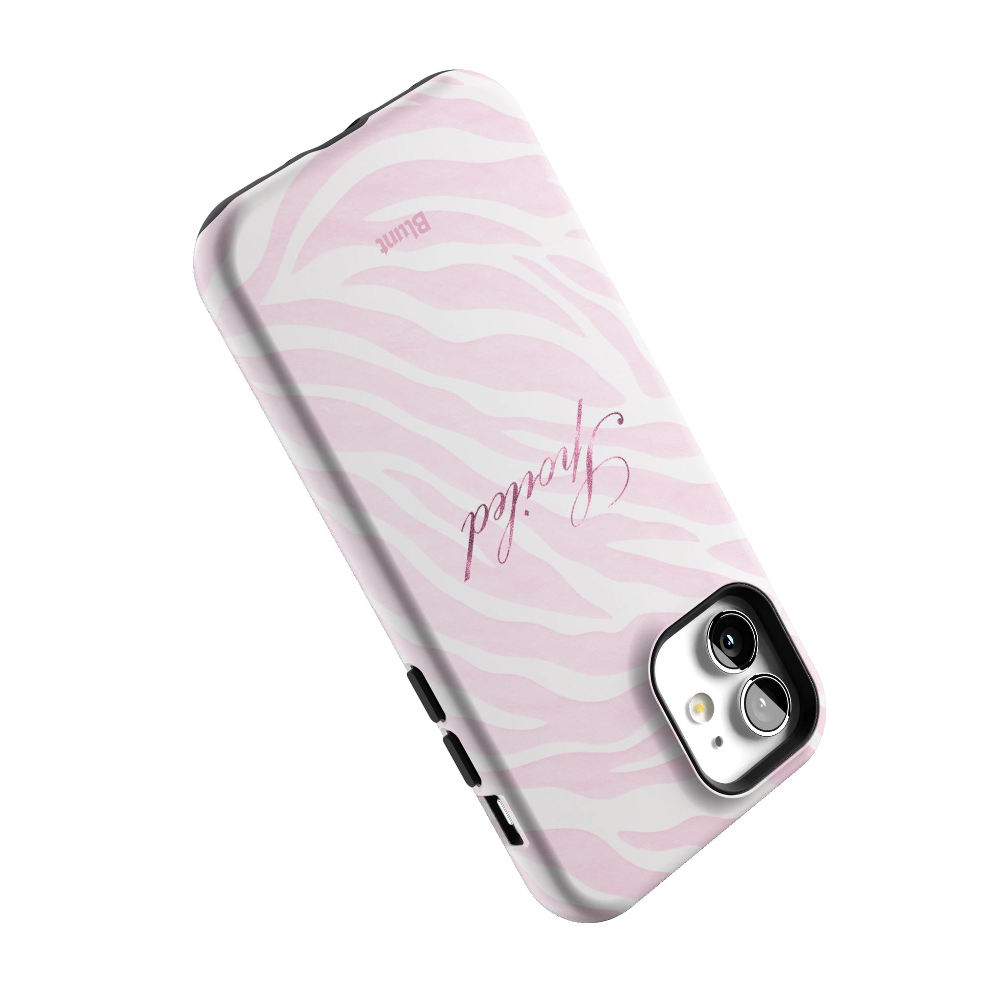 Spoiled Pink Zebra iPhone Case gallery - Iphone_12_Iphone_5