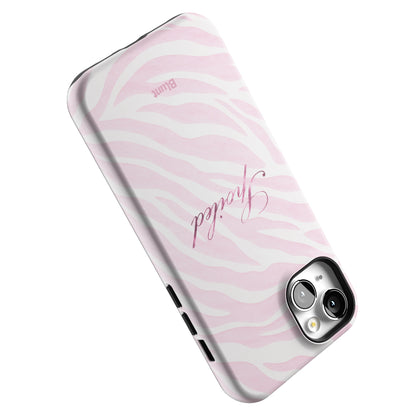 Spoiled Pink Zebra iPhone Case gallery - Iphone_14_Mini_Air_Plus_5