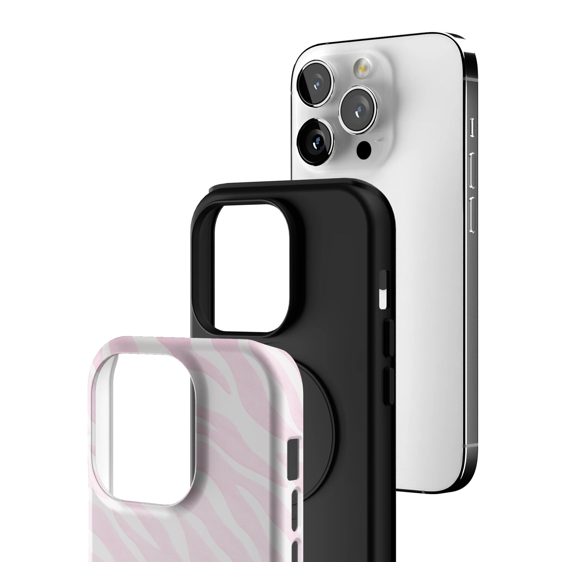 Spoiled Pink Zebra iPhone Case gallery - Iphone_14_Pro_3