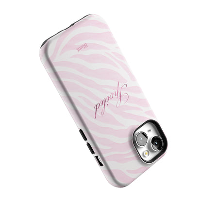 Spoiled Pink Zebra iPhone Case gallery - Iphone_15_Iphone_5