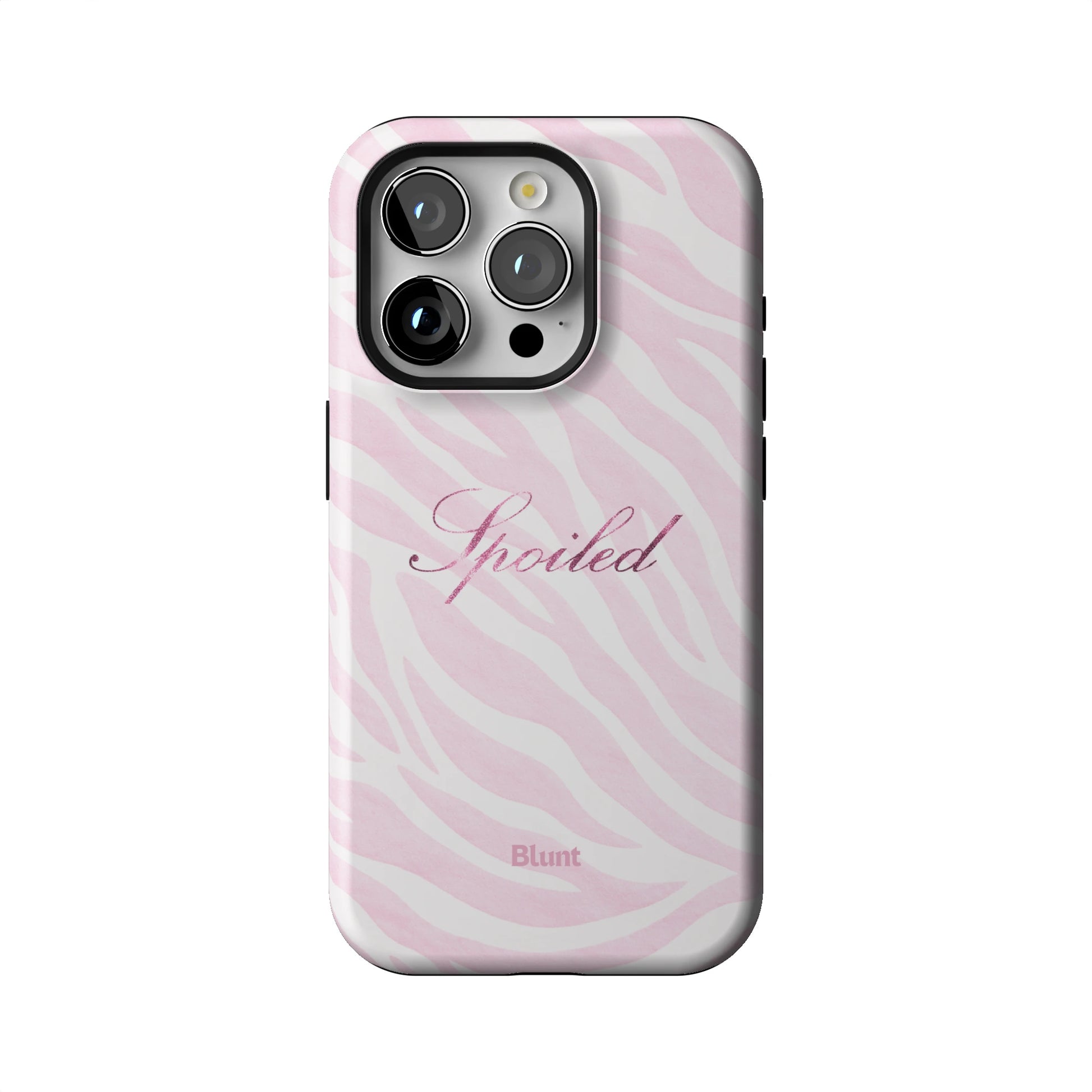 Spoiled Pink Zebra iPhone Case gallery - Iphone_15_Pro_1