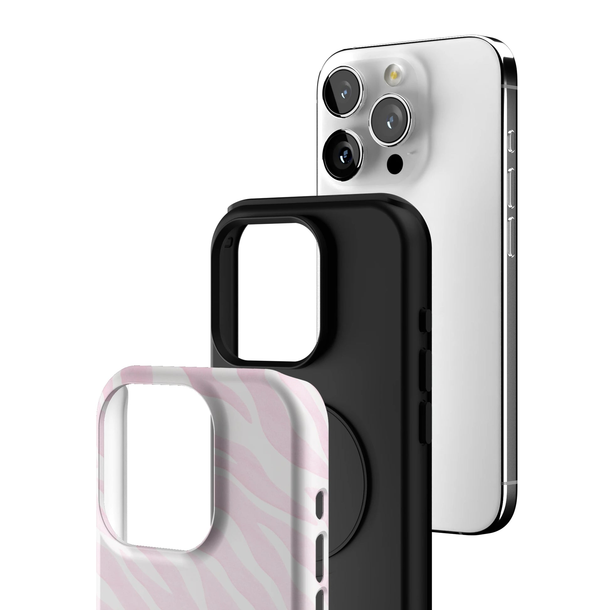 Spoiled Pink Zebra iPhone Case gallery - Iphone_15_Pro_3