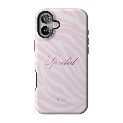 Spoiled Pink Zebra iPhone Case gallery - Iphone_16_Mini_Air_Plus_1