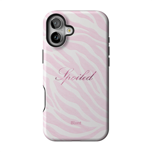 Spoiled Pink Zebra iPhone Case gallery - Iphone_16_Mini_Air_Plus_1