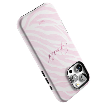 Spoiled Pink Zebra iPhone Case gallery - Iphone_16_Pro_Max_5