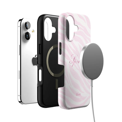 Spoiled Pink Zebra iPhone Case gallery - Iphone_17_Iphone_4
