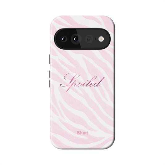 Spoiled Pink Zebra Pixel Case - Blunt Cases
